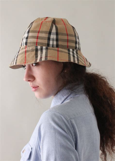 burberry buckrt hat|burberry reversible bucket hat.